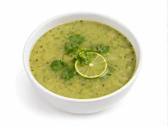 Lemon Coriander Soup clear broth fresh herbs citrus
