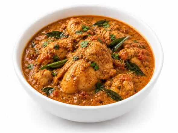 Malabari Chicken Curry authentic coastal Kerala simmered coconut milk