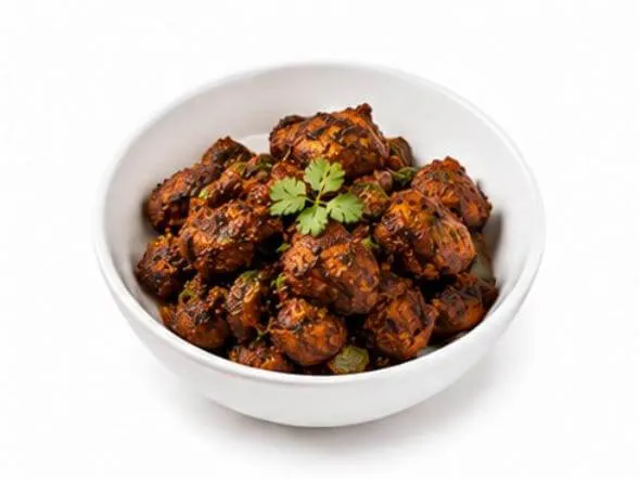 Malabari Kozhi Roast thick spicy aromatic semi dry